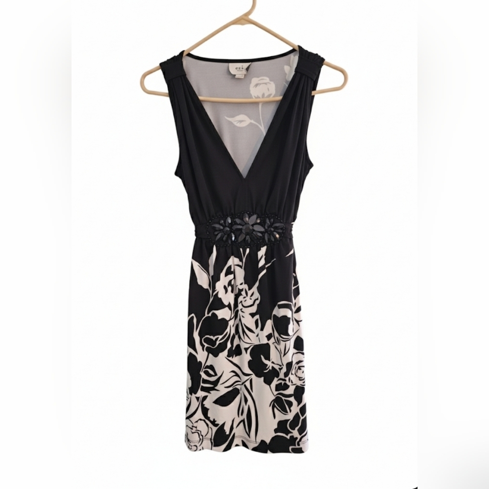 ECI party dress with flashy belt detail Size XL